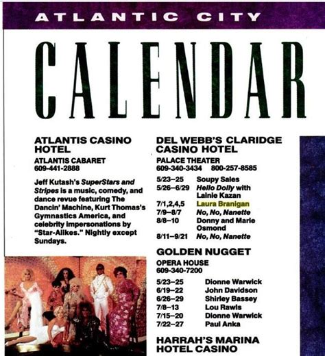 entertainment city|resorts atlantic city entertainment schedule.